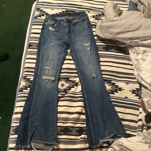 flare jeans size 7